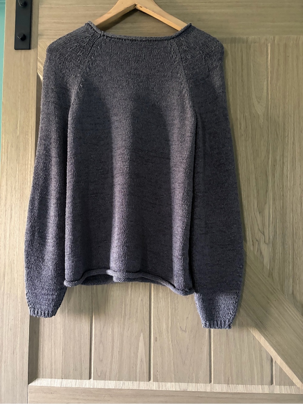 LOFT Women's Crewneck Sweater in Charcoal